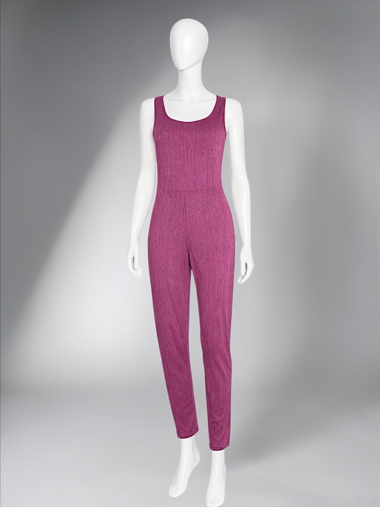 Longline Ribbed Jumpsuit Set - Picture 10 of 13